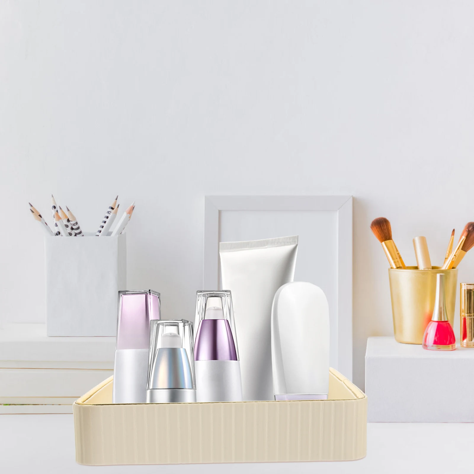 

Jewelry Tray Organizer Rectangular Trinket Storage Dish Key Tray For Entryway Desktop Display Plate Earrings Rings Bracelets