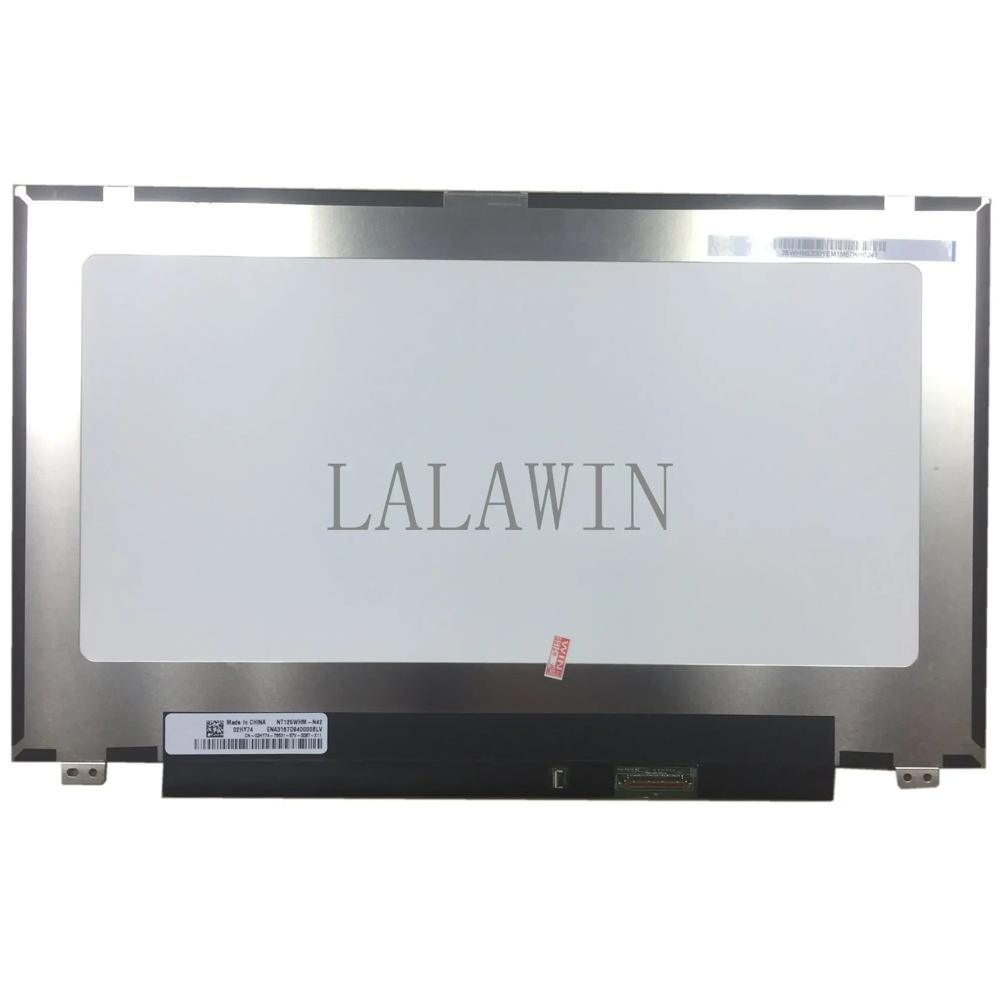 

NT125WHM-N42 fit B125XTN01.0 12.5"LED LCD Screen eDP 30pins 2 Special Screw Hole Laptop LCD Screen