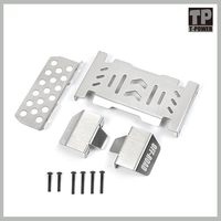 Rc Model 1/10 Yikong Yk4107 Yk4106pro Upgraded Chassis Armor Metal Shield Remote Control Car Accessories