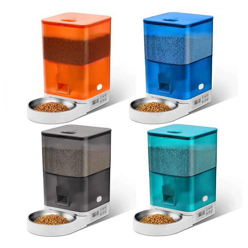 

Pet automatic feeder 4L anti-card food mobile APP remote control timing