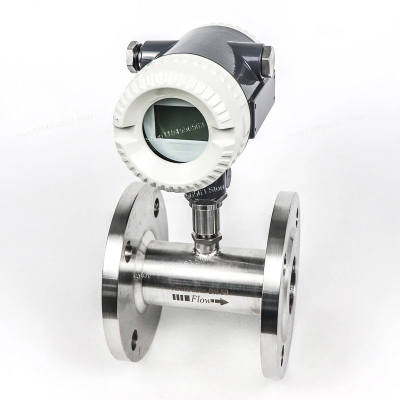 DN25-DN100 Stainless Steel Digital Turbine Steam Flow Meter - 4-20mA & Pulse Output, Suitable for Trade Use