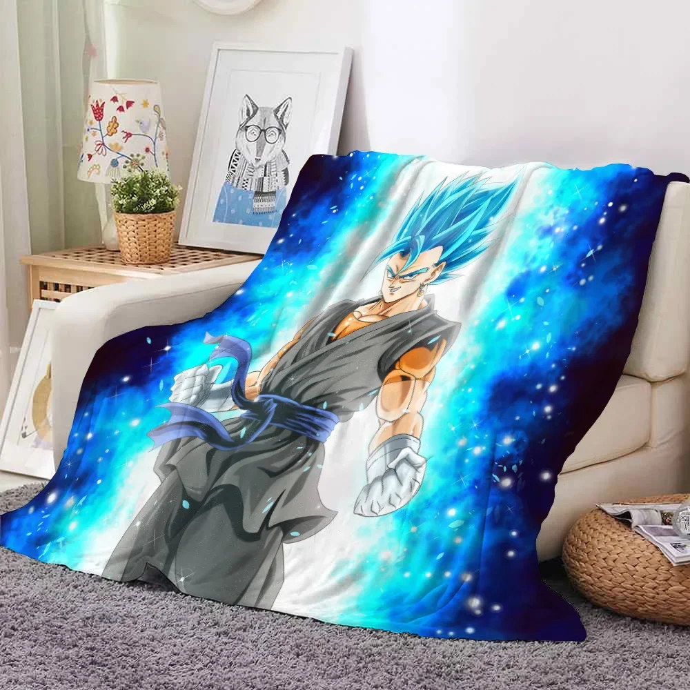 Animation Dragon Ball 3D New Product Blanket Making Cartoon Printed Flannel Blanket Children's Blanket