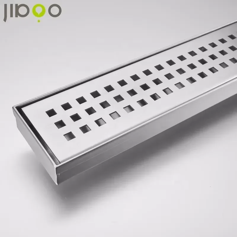 Custom Square Stainless Steel Shower Drain Modern Design Corrosion Resistant Easy to Clean Watermark Certified Floor Drain