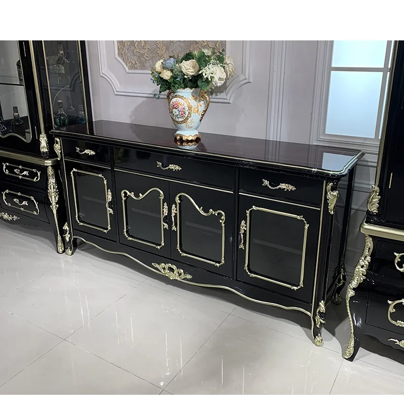 

European style SIDEBOARD CABINET partition entrance hall cabinet luxury kitchen locker tea cabinet storage cabinet