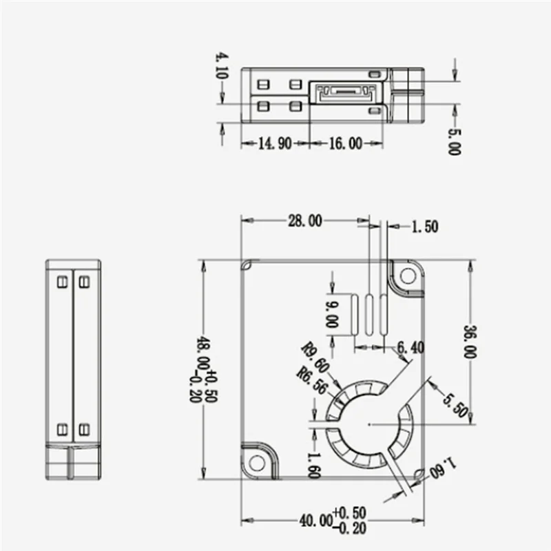 

PMS9103M PM2.5 Модуль датчика частиц пыли обнаруживает PM2S-3 Обнаружение качества воздуха в помещении PMS9003M Plantower