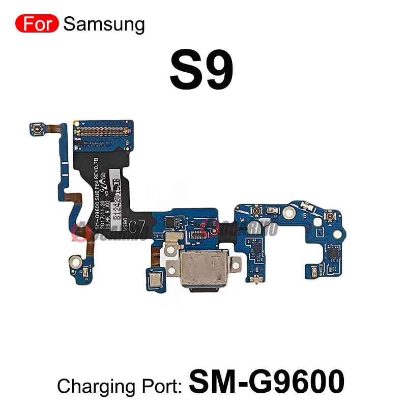 For Samsung Galaxy S9 SM-G9600 USB Charging Port Charger Dock Connector Flex Cable Repair Replacement Parts