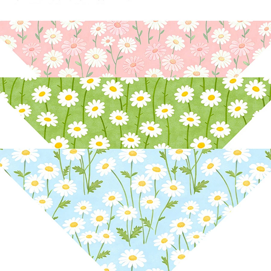 Pañuelo floral para perros y gatos – accesorio práctico de mascotas - imagen 5