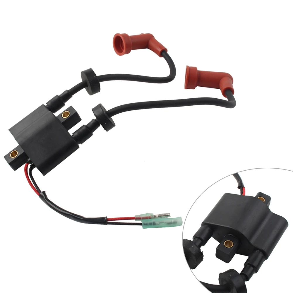 Boat Ignition Coil Assy For Yamaha Outboard 9.9-15hp 6B4-85570-00 6B4-85530 6B4-85570-00 680-85570-00 680-85570-02