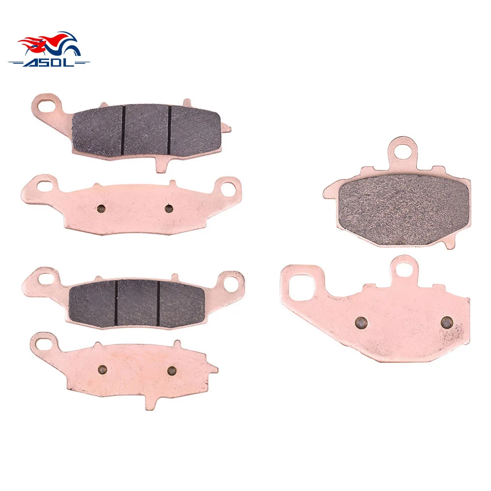 

Motorcycle Front Rear Brake Pads Set For Kawasaki ER-6f 650 2006-2016 ER-6n 650 ER6F ER6N ER 6F 6N EX650 EX650A EX650C ER650