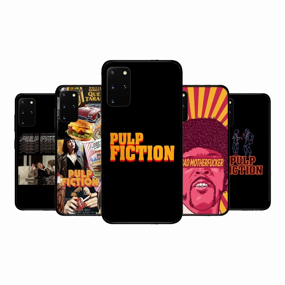 

Movie Pulp Fiction Phone Case For Samsung S 9 10 20 21 22 23 30 23 24 plus lite Ultra FE S10lite Fundas