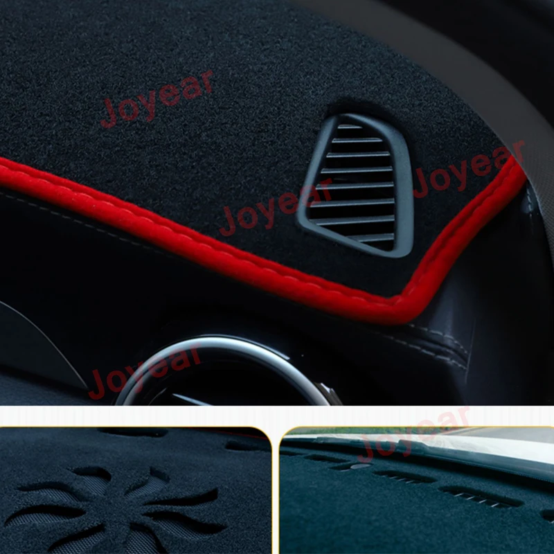 For Buick Regal Excelle 2008-2020 Car Dashboard Avoid Light Pad Instrument Platform Cover Mat Carpets Protective Pad Accessories