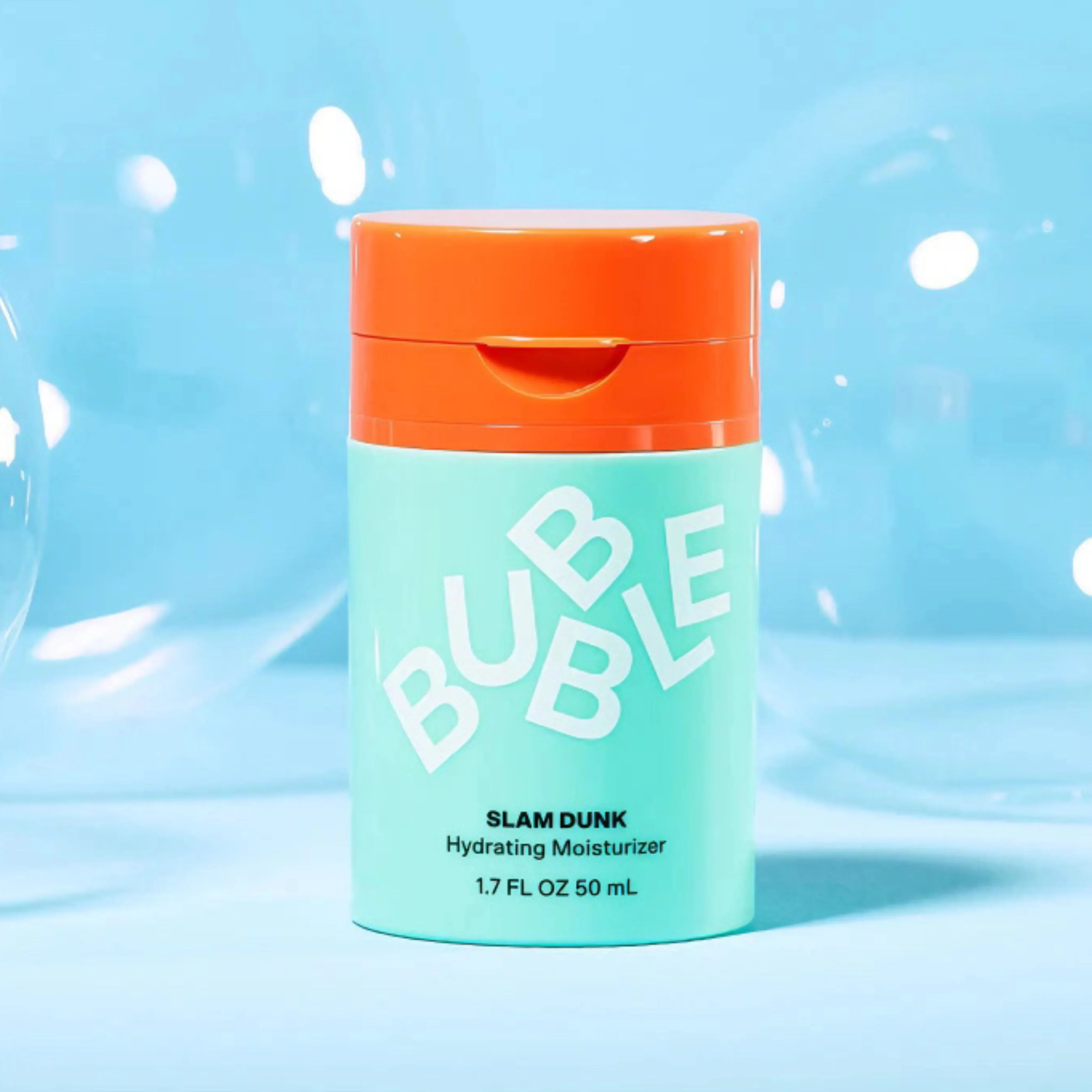 Bubble Skincare-Hydratant Hydratant, Parfait pour les peaux normales à sèches, Slam DunK Optics, Crème, 50ml