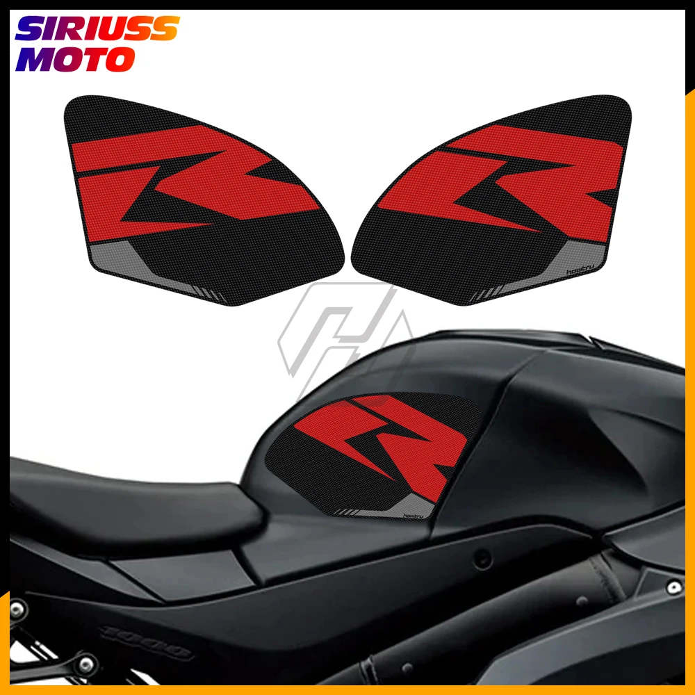 Motorcycle Side Tank Pad Protection Knee Grip Anti-slip for SUZUKI GSX-R1000 GSXR 1000 2017-2022