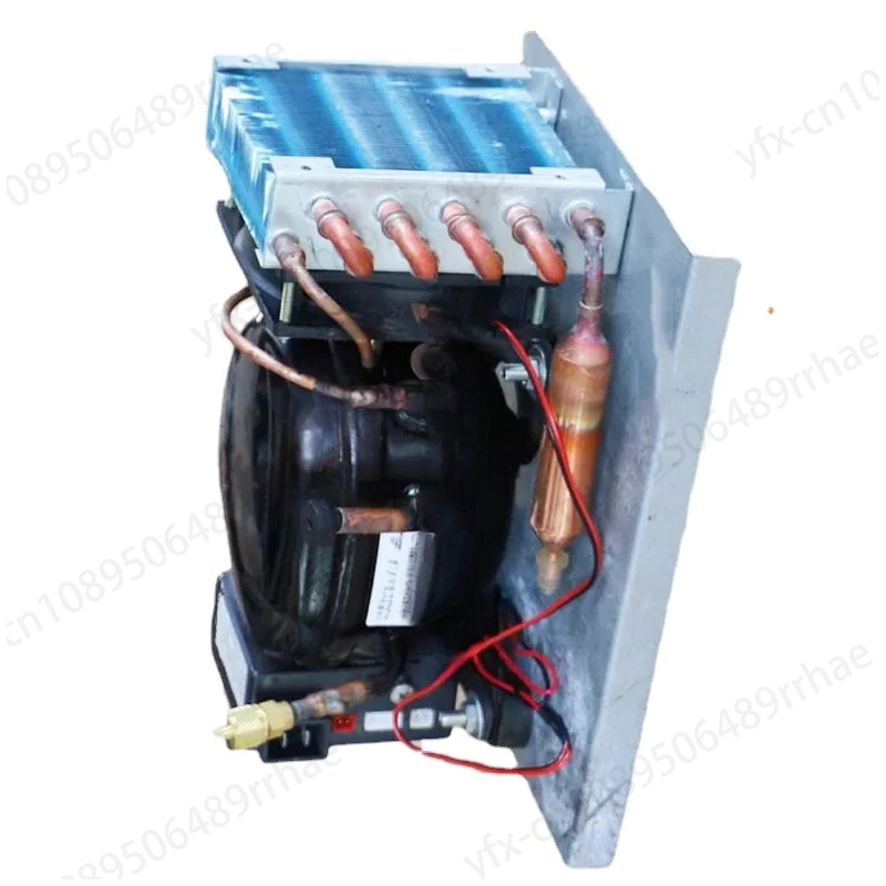 DC Compressor Condensing Unit Micro Refrigerator Air-cooled Refrigeration Unit 12V24V BD15HC