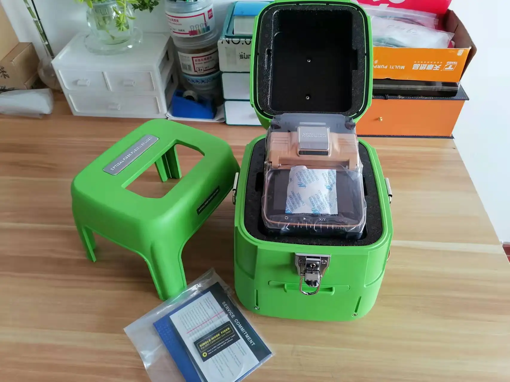 AI-8C Fusion Splicer Fiber Optical Fusion Spleißmaschine Schweißgeräte Splicer Ausrüstung Ftth AI8C