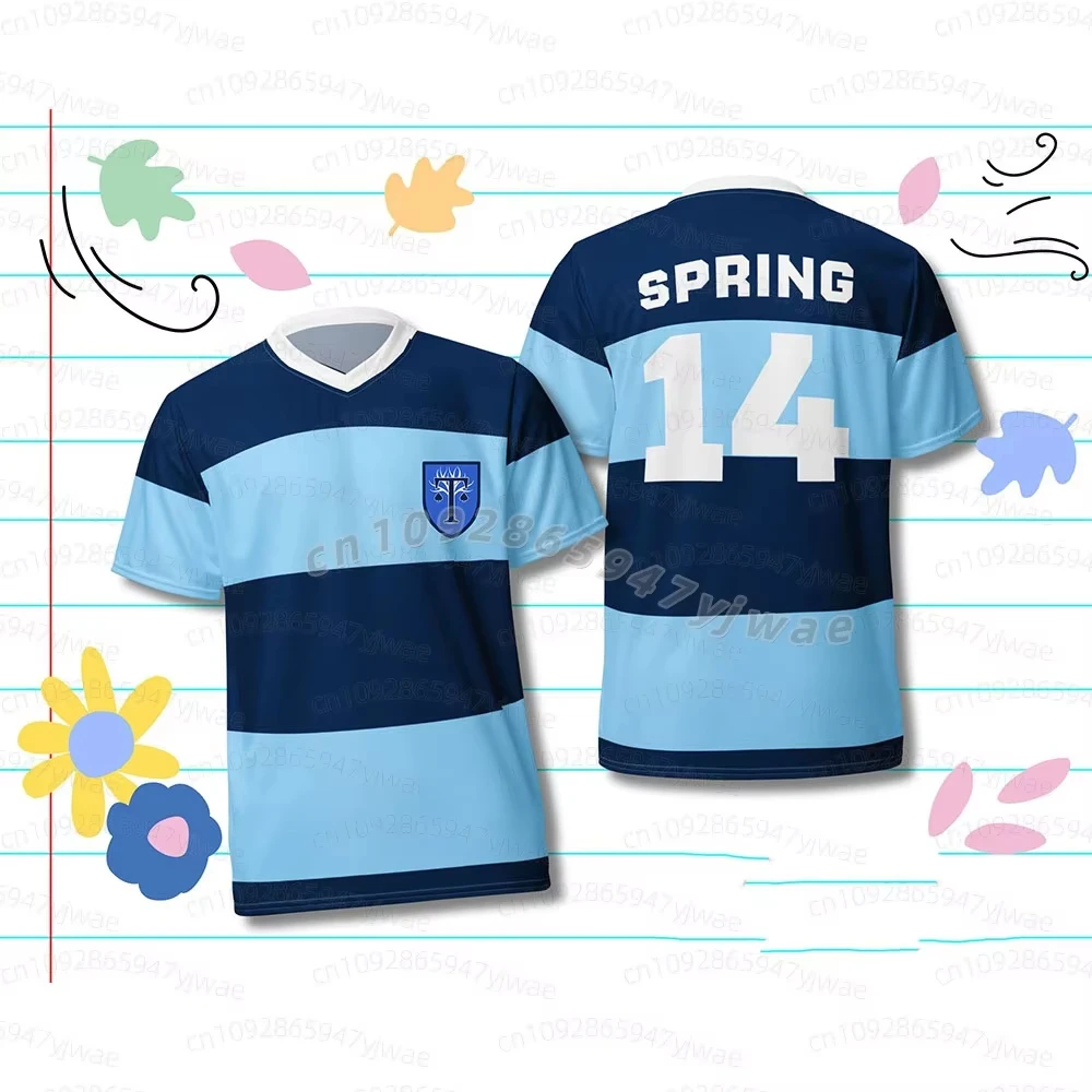 2026 Neues Heartstopper Forever Lgbtq Herren-T-Shirt Nick Nelson Charlie Spring 10 # 14 # Rugby-Trikot Truham Grammar Herren-Hoodies – Detail 8