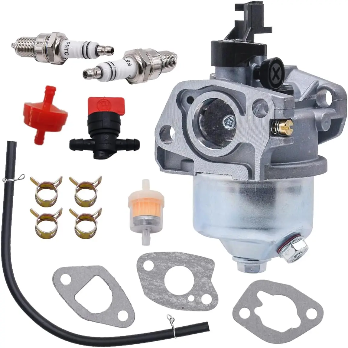 Carburador 951-05221 compatible con MTD Yard Machine 140cc, 21 pulgadas, 5.0 hp, Powermate, motocultor, cortacésped 651-05221 11A-02SB700 11A-B0S570
