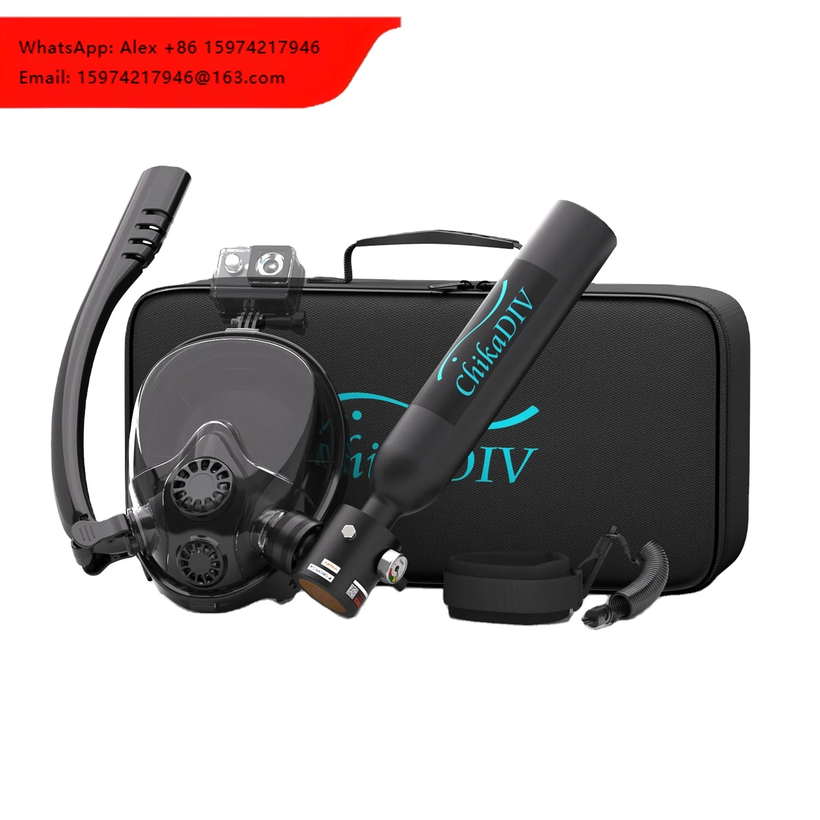 2025 Underwater Breath Portable Mini Tank Scuba Diving Tank Spare Oxygen Cylinder