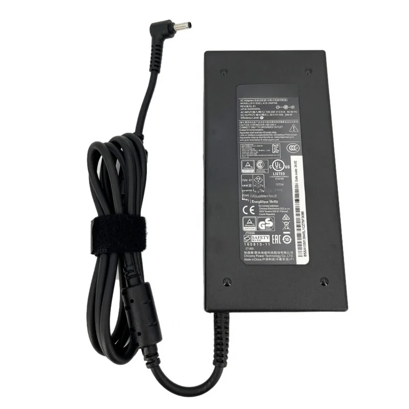 LL Chicony 20V 10A 200W AC Adapter Charger For MSI Katana 15 B13VFK B13VFK-1479AU
