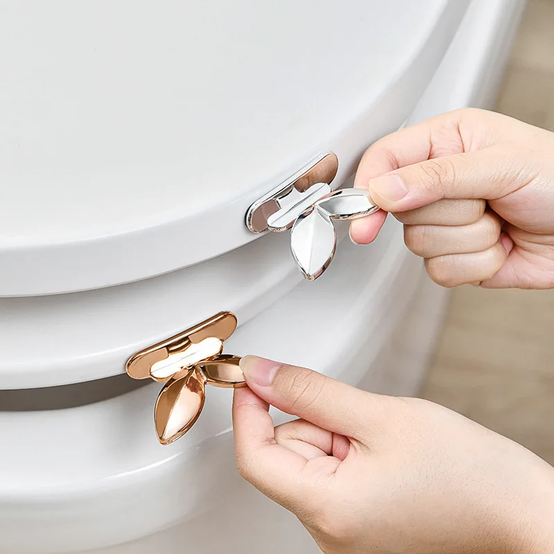 2Pcs Can Avoid Touching The Toilet Lid Lifting Fashionable Toilet Seat Lifter Bathroom Accessories Toilet Seat Lifter