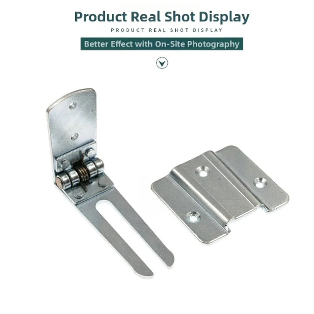 Adjustable Spring Hinge for Glass Doors Crafted from Zinc Alloy with Secure Closure and Scratch Resistant For Durable