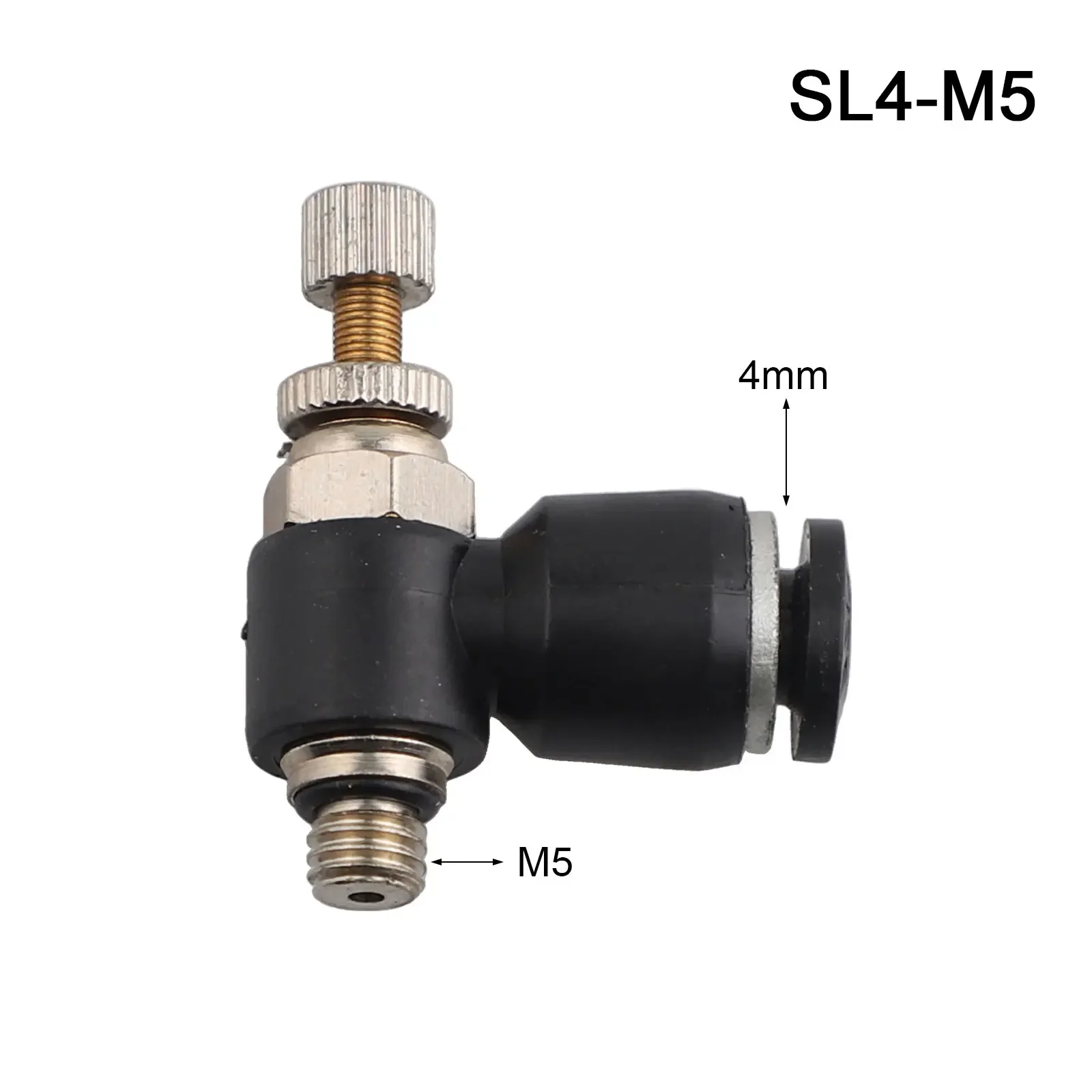 

8Pcs Air Flow Speed Control Valve Connector Tube Hose Pneumatic Push In Fitting Pressure Washer Parts & Accessories