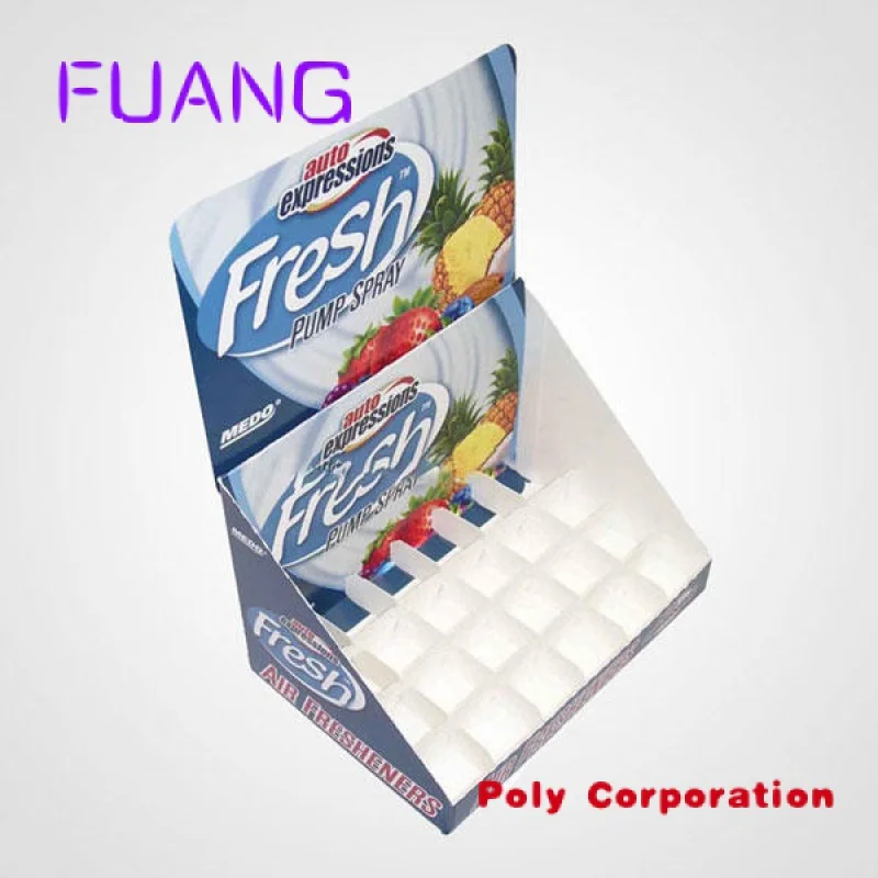 Custom  Skin Care Cosmetic Customizable Counter Top Display Box Paper Display Box for Retail Cardboard Display Box