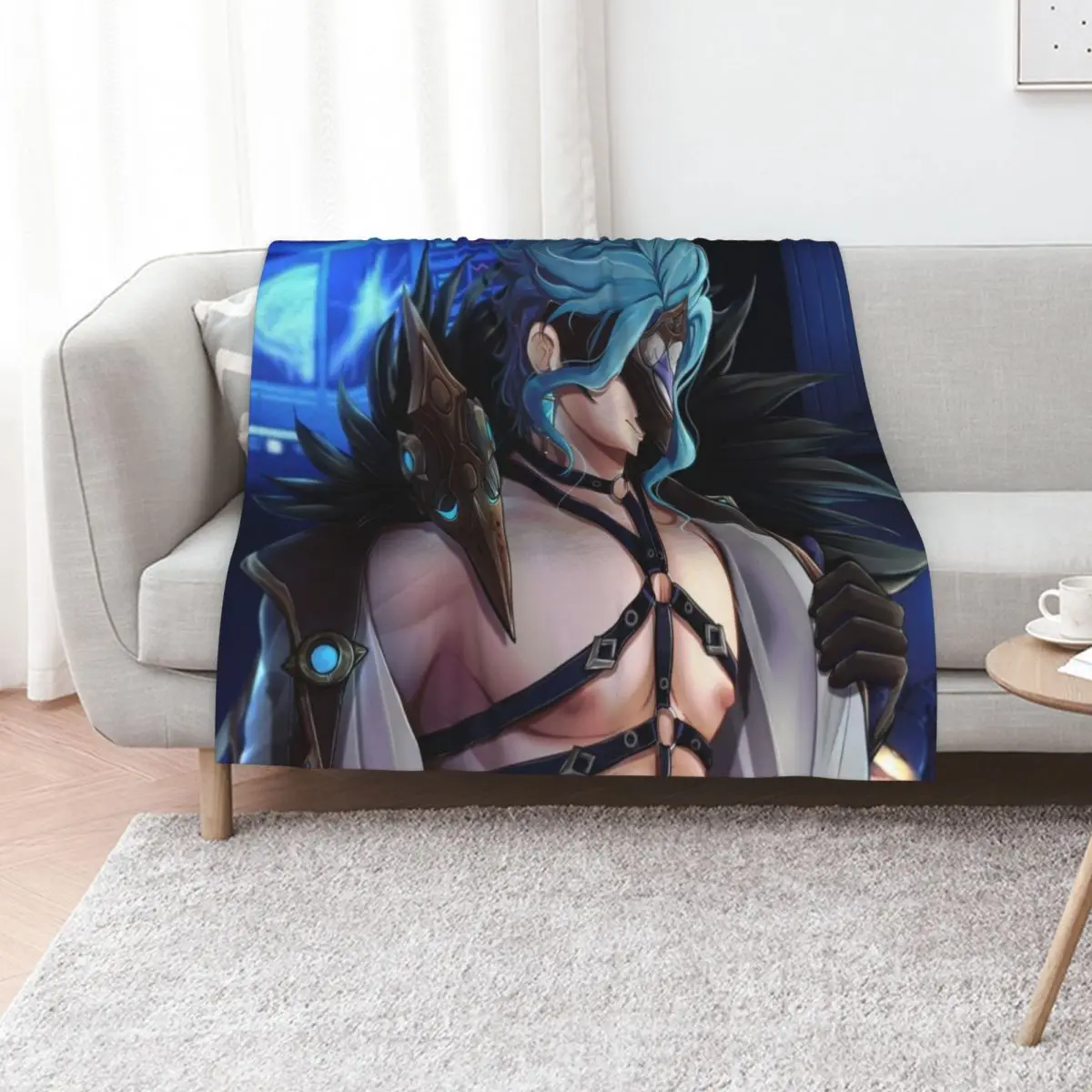 

il dottore Throw Blanket Sofa Throw Shaggy Giant Sofa Plaid Blankets