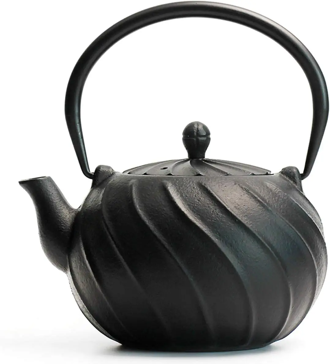 

Stovetop Tea Kettle, Japanese Cast Iron Tea Kettle with Infuser for Loose Leaf and Tea Bags, Cast Iron Teakettle Coated with Ena