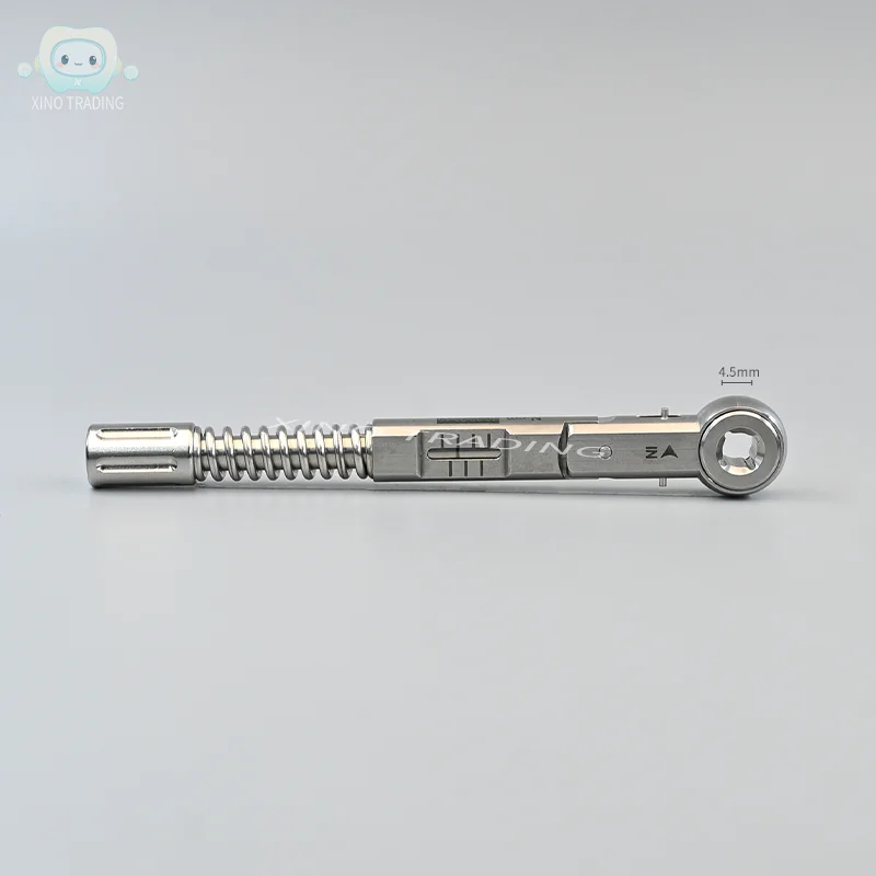 Llave dinamométrica Universal para restauración de implantes dentales, precio de fábrica, diseño de trinquete de 10-50 Ncm para restauración de implantes