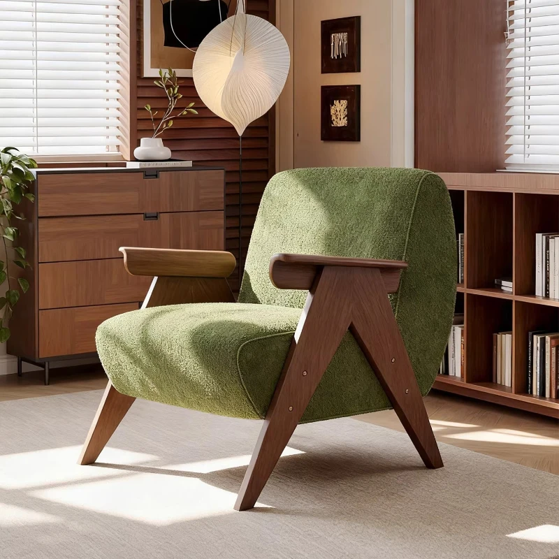 

Wabi Sabi antique style, living room single sofa