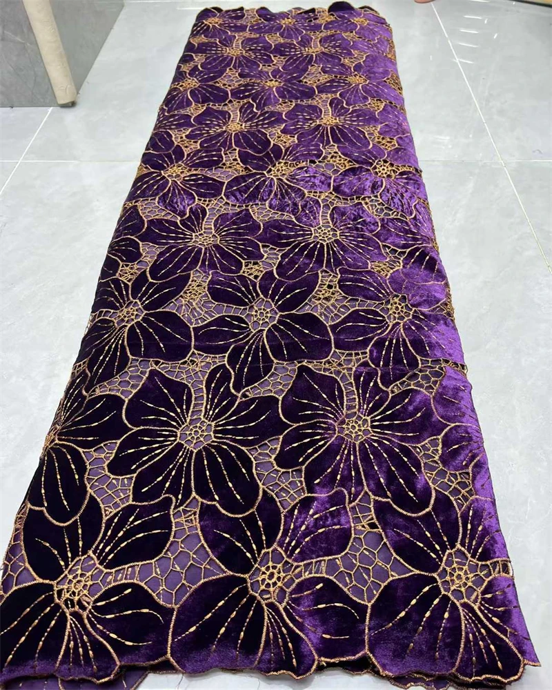 

Fabric with Embroidery for Wedding Party, Exquisite Dress Series, Advanced Europe Luxury, Top Quality, Austria Novelty