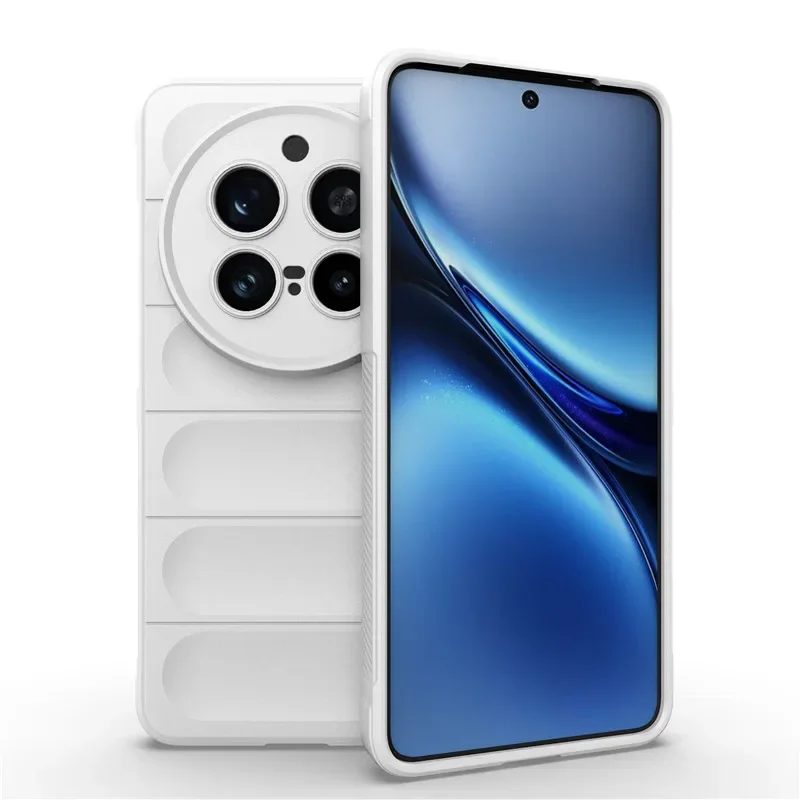 

Case for Vivo X200 pro case Shield soft silicone TPU rubber full shockproof protection phone back cover Funda