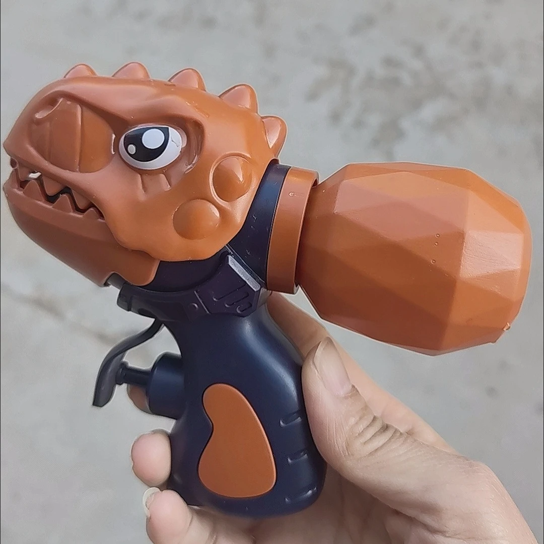 ديناصور صغير القرش مدفع المياه الصيف بركة ألعاب للشاطئ الأطفال الإجهاد تخفيف مسدس لعبة المياه الرش مهرجان رذاذ مدفع المياه #3