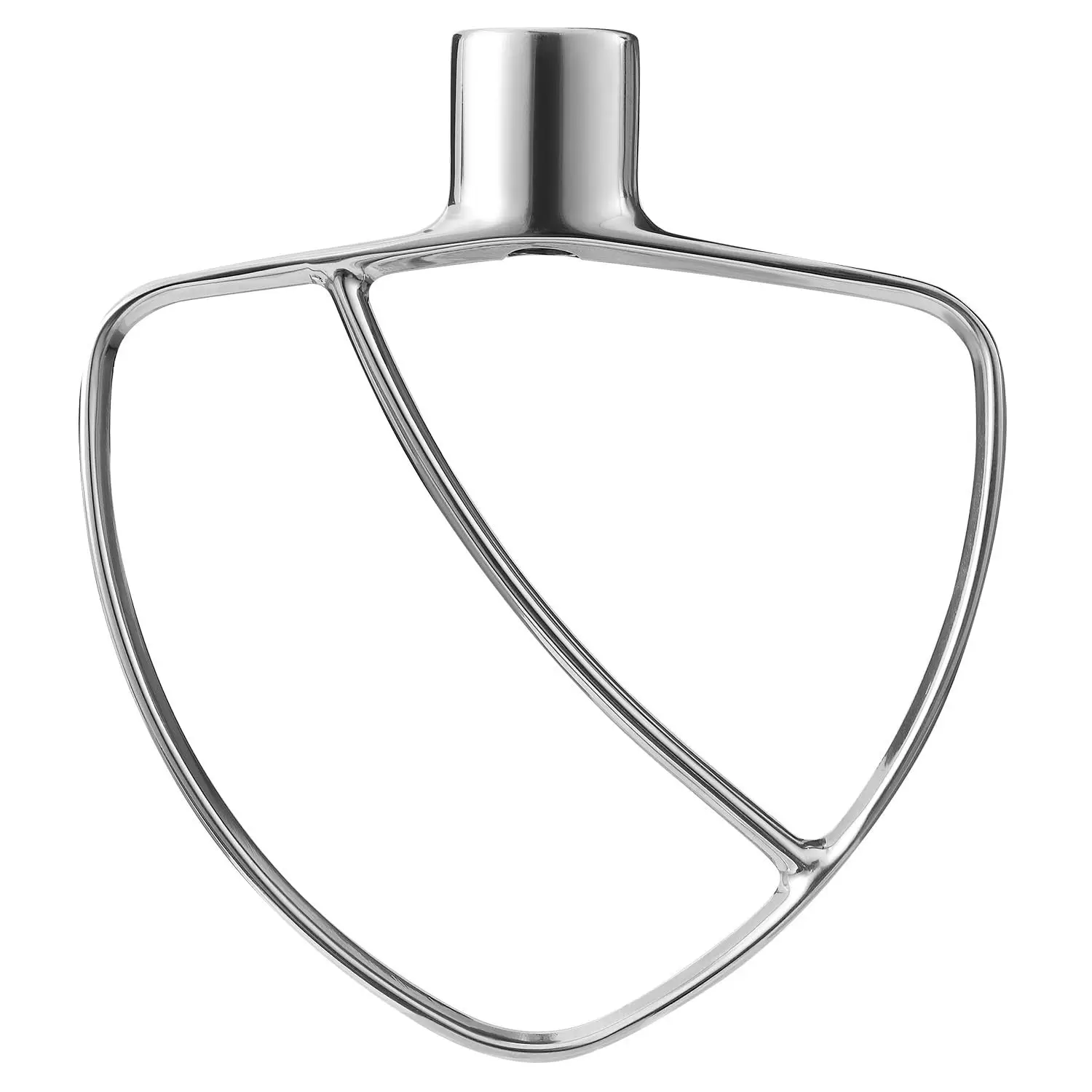 

5.5-6 QT Flat Beater Stainless Steel for KitchenAid Mixer for Bowl-Lift Stand Mixers KV25G0X, KP26M1X, Pro 600 Series