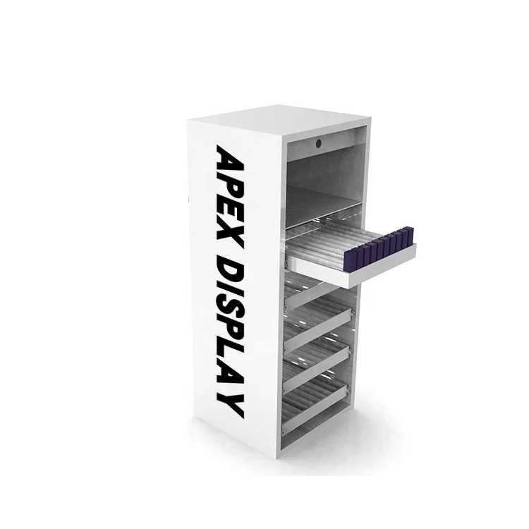 APEX Shop Présentoir à tabac en métal à 5 couches pour les ventes