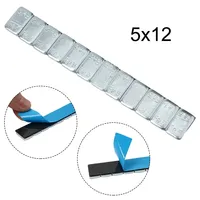 1pcs 60g 5g/10g Iron Wheel Balance Weight Tire Adhesive Tyre Balancer Wheel Block For Car Motorcycle/bike RC Boat Aircraft