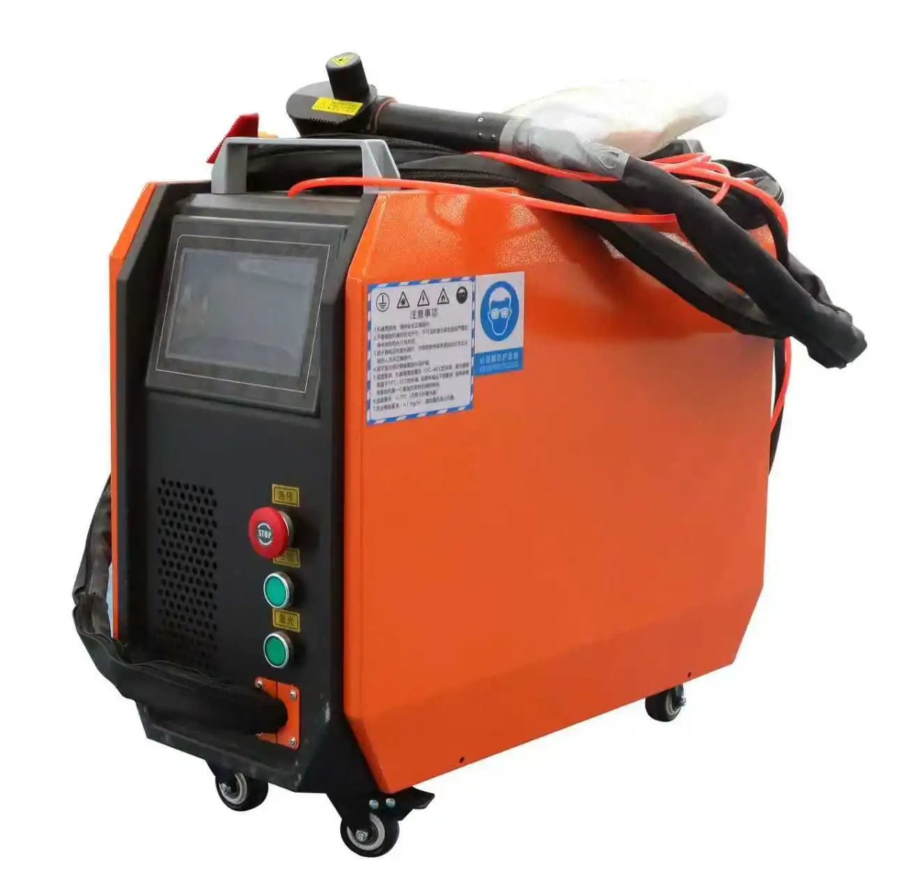 3 In 1 1500w 1000w 2000w Hand Held Fiber Laser Welding Machine For Portable Laser Rust Remover Dust Old Paint Laser Cleaner