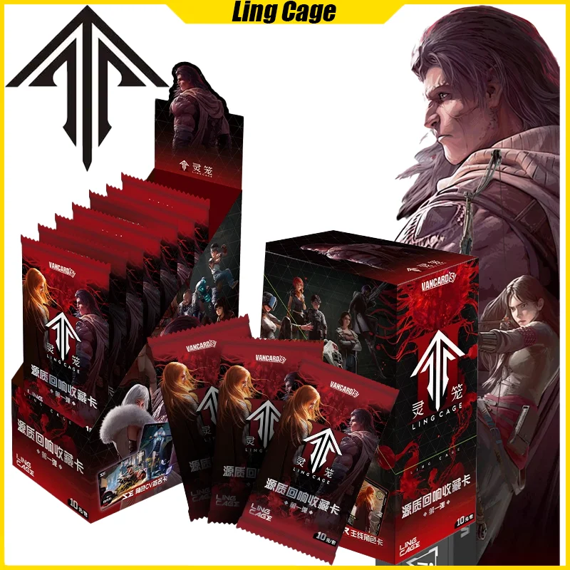 

VANCARD'S Vol.1 Ling Cage Card Incarnation Аниме Коллекционные карты Mistery Box Настольные игры Игрушки Подарки на день рождения для мальчиков и девочек