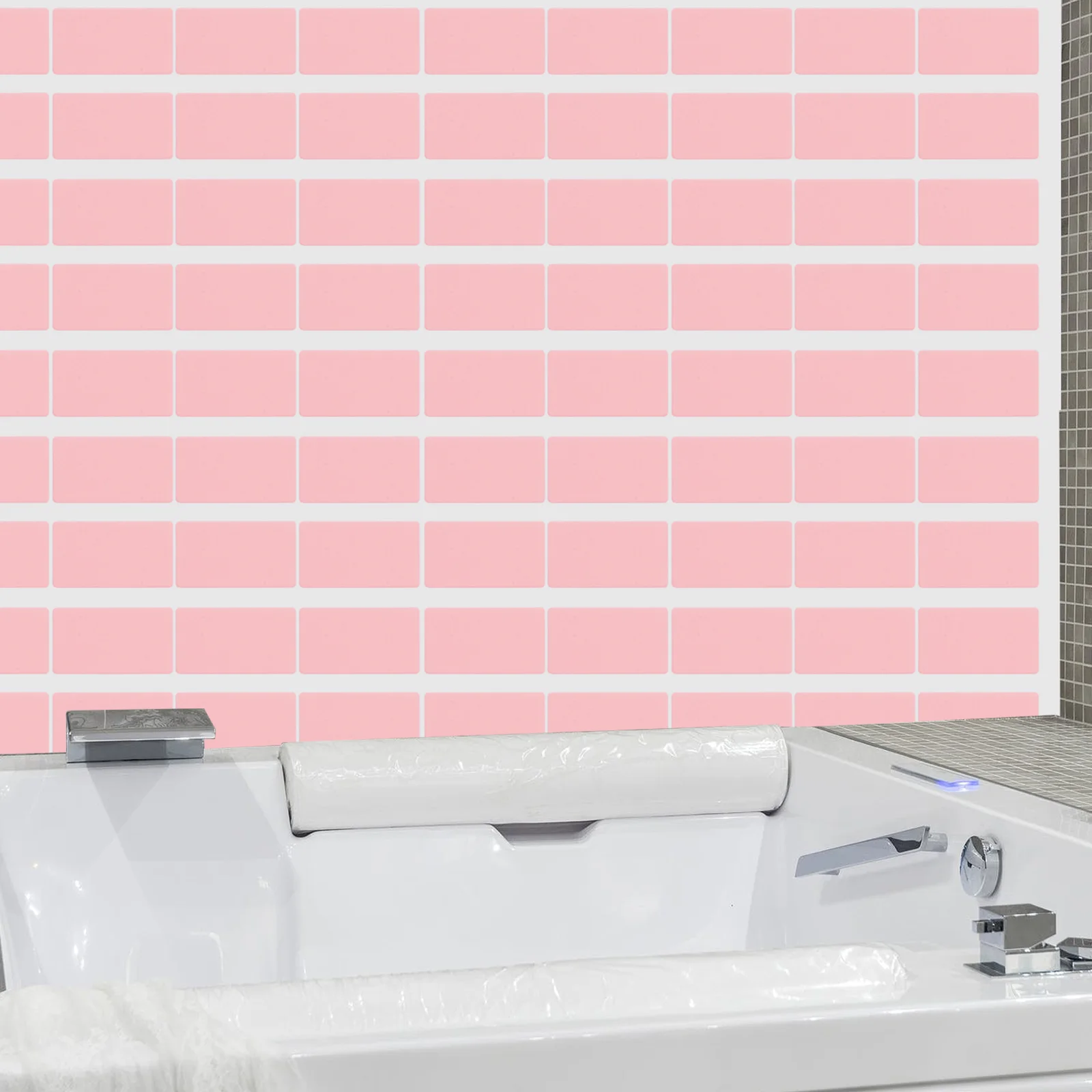 

Ceramic Tile Decorative Wall Stickers Wallpaper The Pet Bathroom Backsplash Tiles