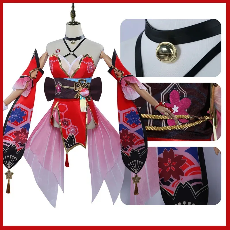 COSda@Game Sparkle Honkai: Star Rail Косплей Костюм Парик Красный Платье С Открытыми Плечами Маска Обувь Для Взрослых Женщин Сексуальный Хэллоуин Рождество S COSda@Game Sparkle Honkai: Star Rail Косплей Костюм Парик Красный Платье С Открытыми Плечами Маска Обувь Для Взрослых Женщин Сексуальный Хэллоуин Рождество S