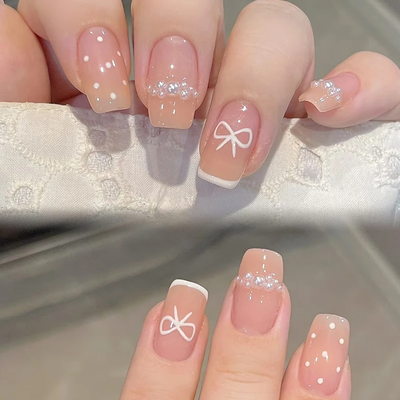 12 Grids/Box 3D Nail Art Charms Colorful Pearls Beads round Jewelry Manicure Craft Rhinestones Accessories for Decoration