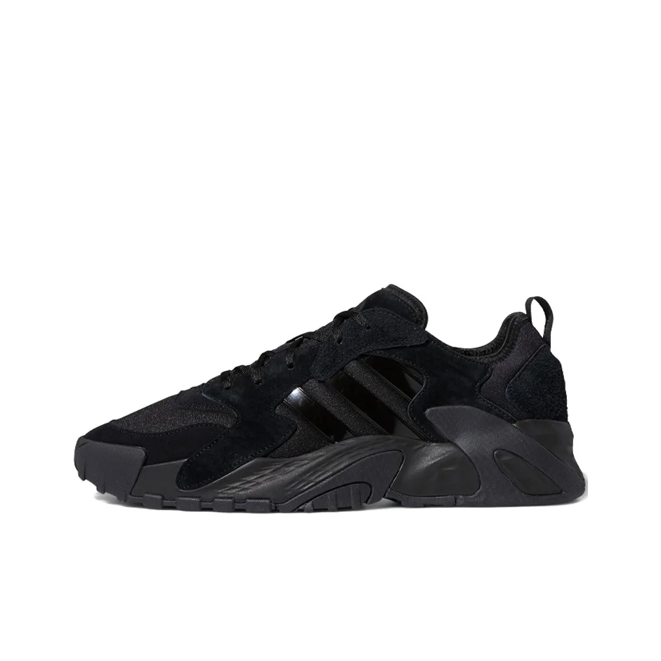 Adidas Originals Streetball Basketball Shoes Unisex Low Top Black FW1218