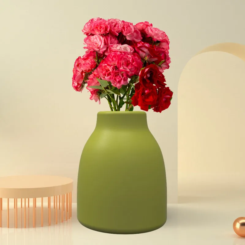 Simple Vase Flower Pot Ashtray Pen Holder Silicone Mold  Making Home Decoration with Epoxy Plaster Cement Handicraft