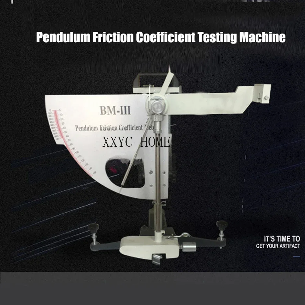 Pendulum Skid Resistance Friction Coefficient Testing Machine Coefficient of Friction Tester