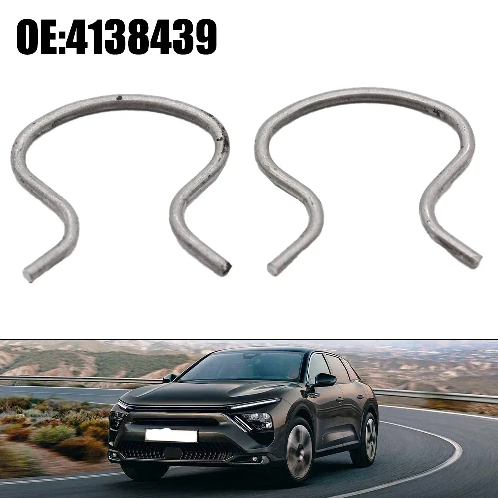 2Pcs Metal Car Door Window Winder Handle Clips For Fiat 4138439 11100222 Automotive Parts Made For Long Lasting Use