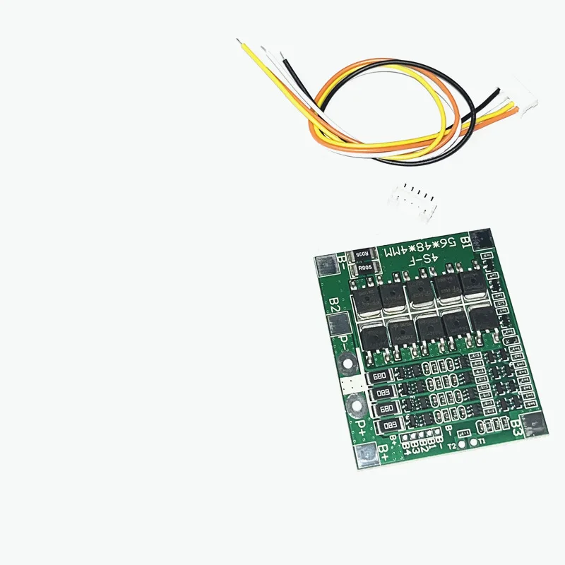 30A BMS4S 14 4V Battery Protection Board with Balancer PCB for 4 Series Li ion Batteries Overcharge and Over Discharge Safeguard