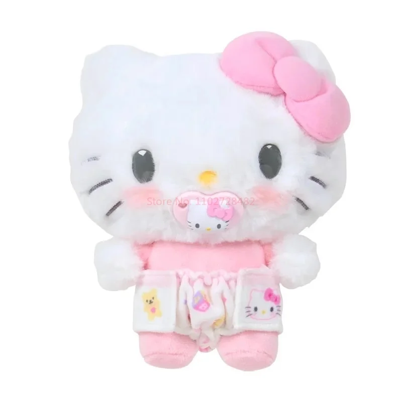 سانريو رعاية الطفل اللعب مجموعة صندوق كيتي كورومي سينامورول مع زجاجة تغذية حفاضات تغيير شخصيات كرتونية نموذج لعب فتاة هدية #5