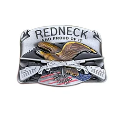 Boucle de ceinture Shotgun Eagle, style ethnique occidental