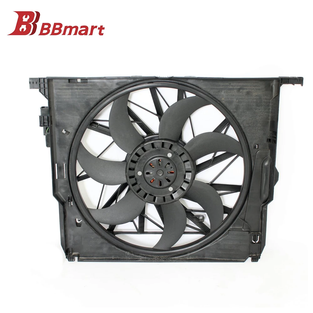 

BBmart Auto Parts 1 pcs Engine Cooling Fan Assembly For BMW F01 F02 F10 F11 F18 OE 17428509740 Wholesale Price Car Accessories